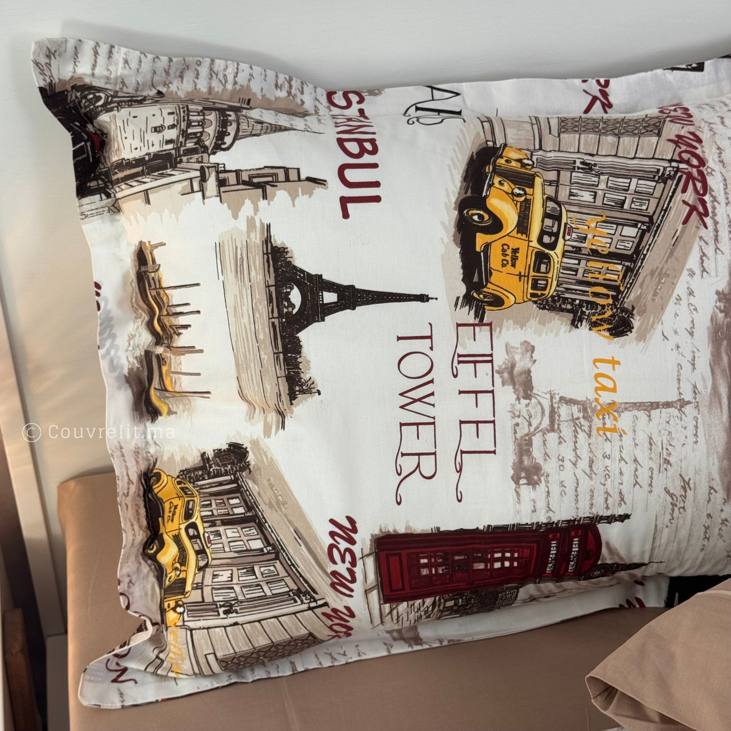 “Voyageurs Juniors ” Couverlit pour enfant pack complet  REF: CVK00332