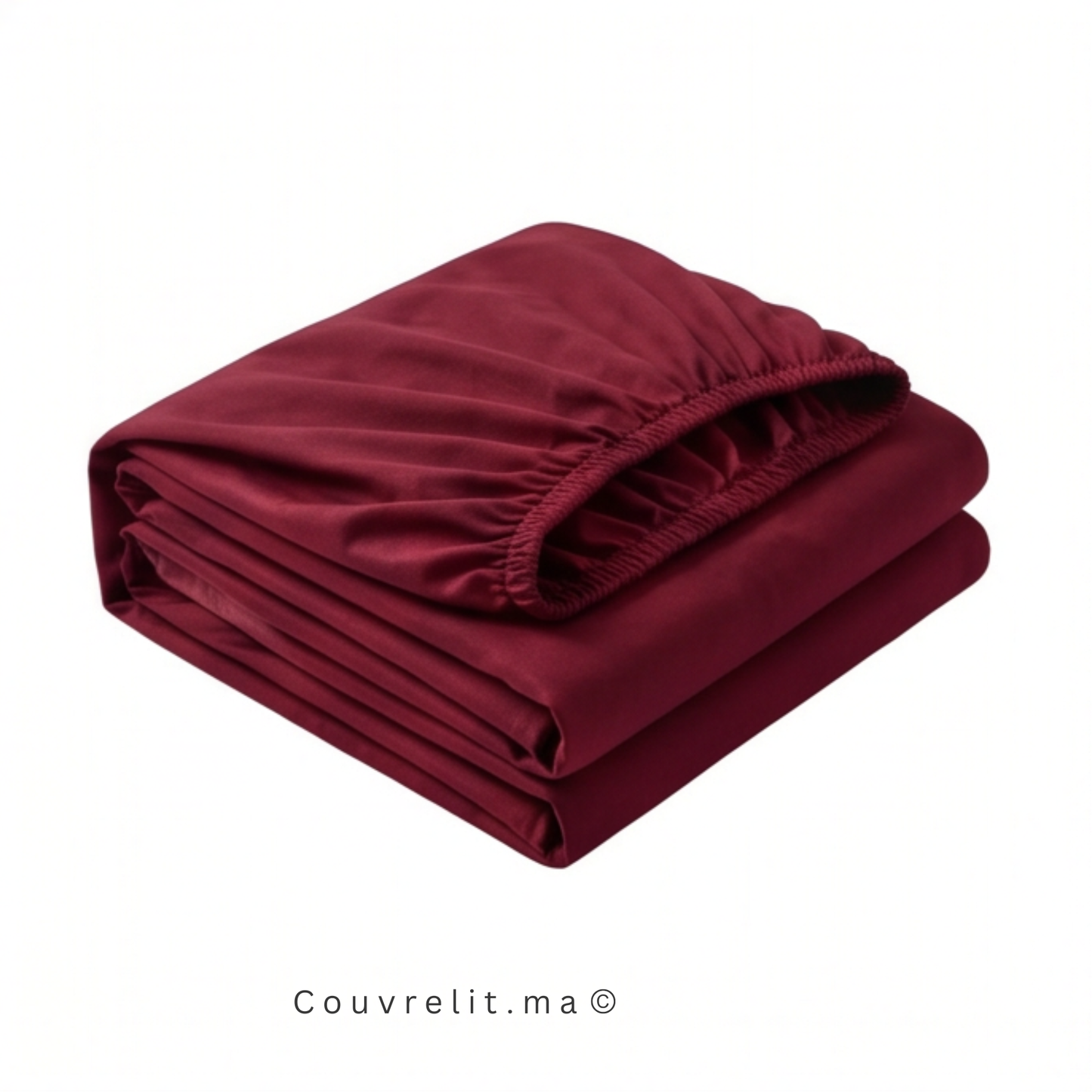 Drap Housse Sur Mesure – 100% Coton  || GRENAT