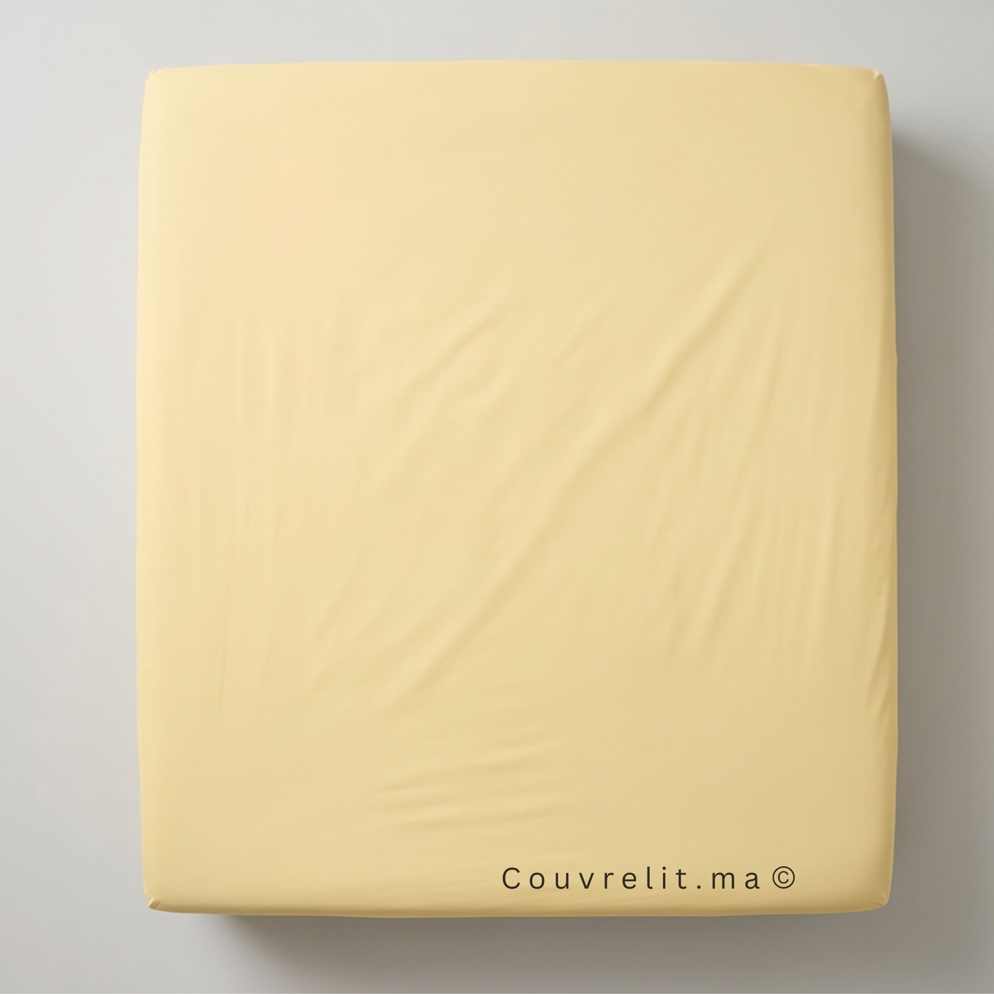 Drap Housse Sur Mesure – 100% Coton  || Sable Doré