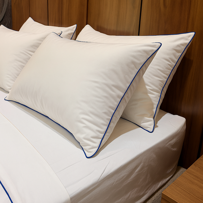 Ensemble Housse de Couette 6 pièces en PERCALE 200fils COTTON  REF: CVS0095