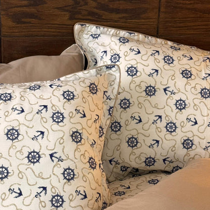 "Évasion Marin" Ensemble housse de couette – Collection Luxe Maison    REF: CVM00335